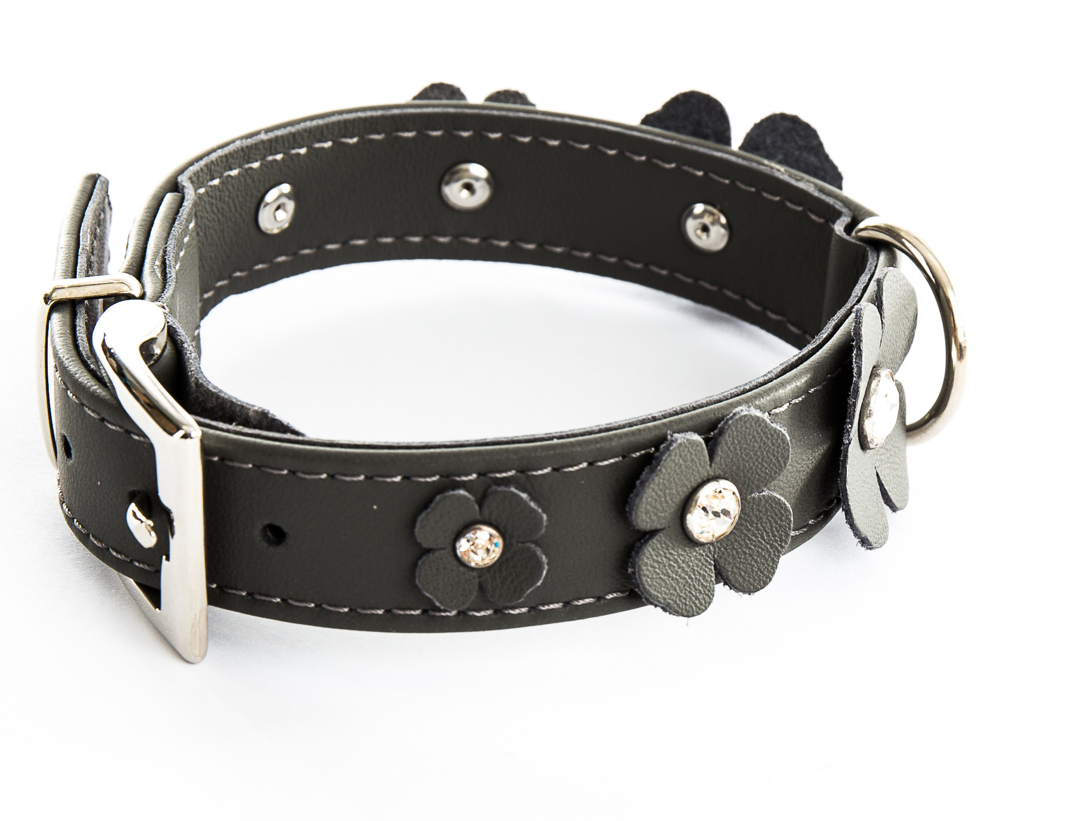 coll-cuir-trefle-31-45-gri-2059869