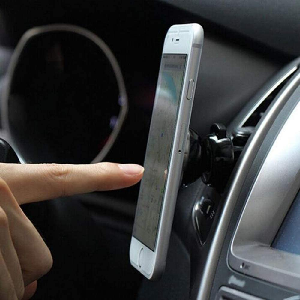 Ovegna S08: 360 Degree Rotation Magnetic Phone Holder for iPhone Samsung Motorola Huawei ASUS HTC Nexus GPS 7" Tablets 