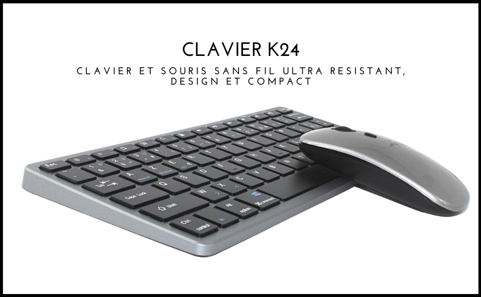 Ovegna - Ovegna CL8 : Clavier portatif et Pliable, AZERTY (français), sans  Fil, Bluetooth. - Clavier - Rue du Commerce